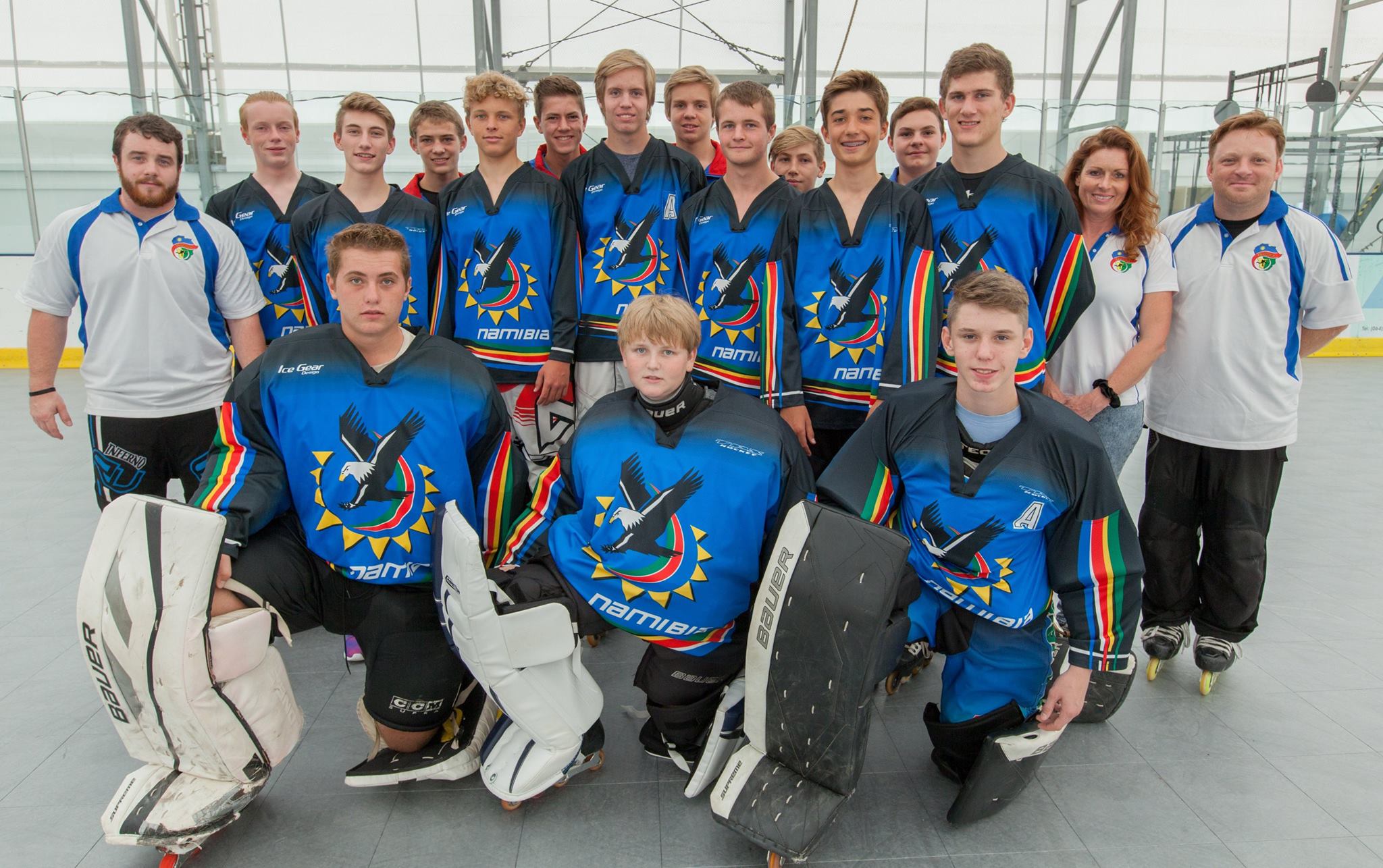 National Teams 2016 Namibia Ice and Inline Hockey Association